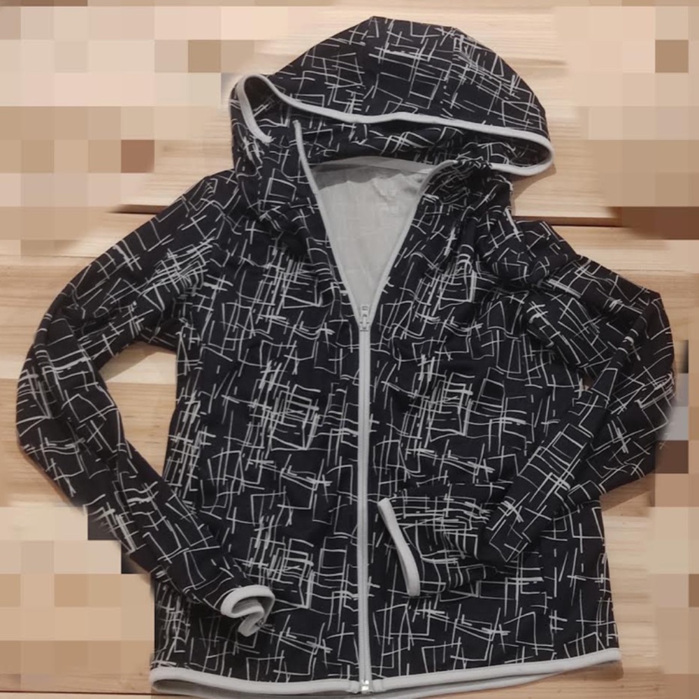 nwot men XS Uniqlo limited edition hoodie navy blue